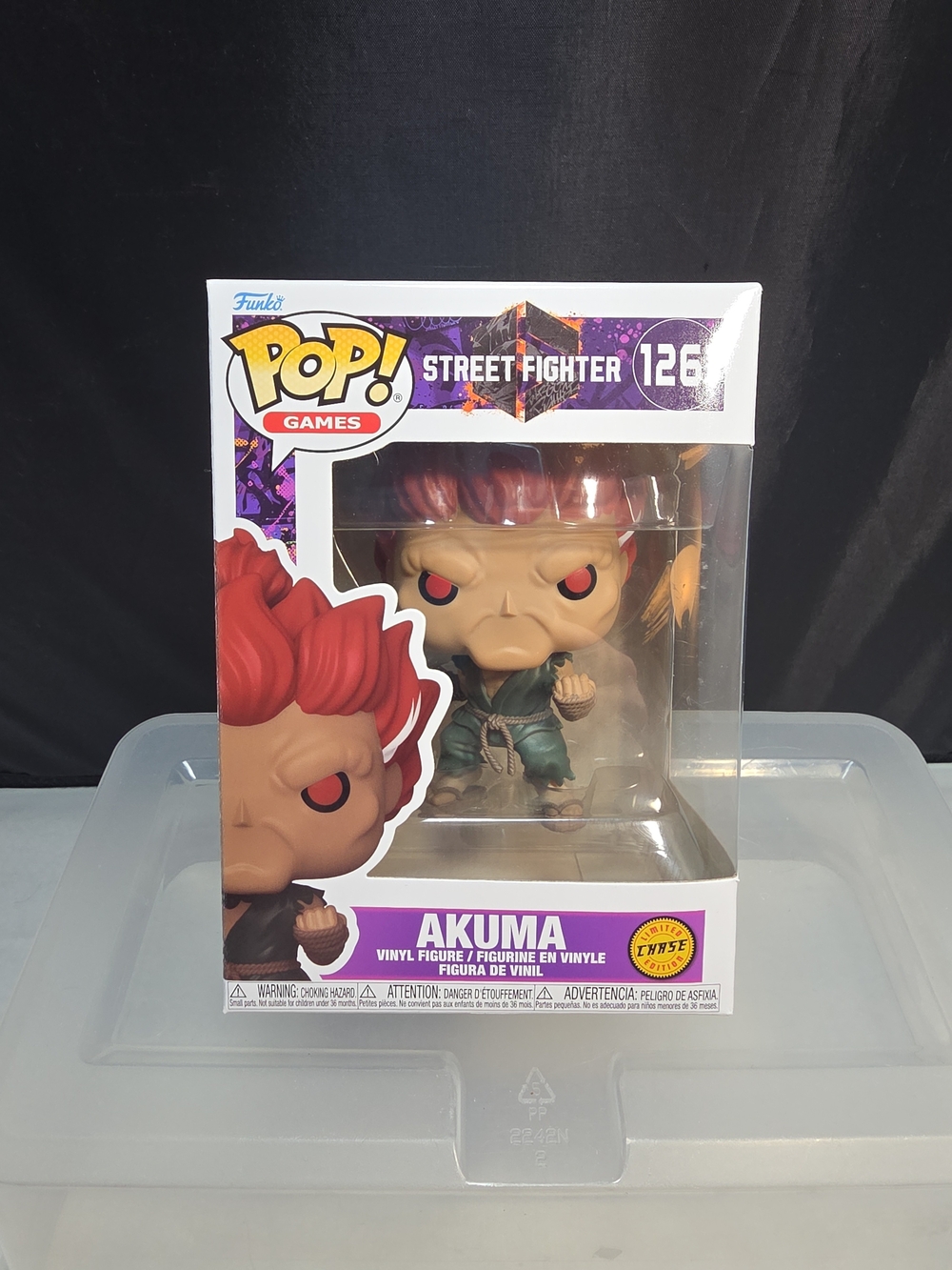 Funko Pop! Games Street Fighter Akuma #1261 Limited Edition Chase Figure (#2)